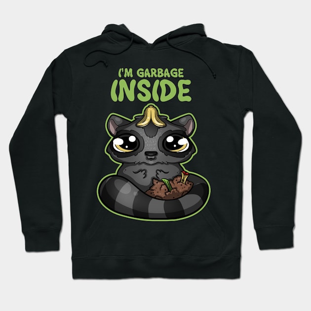 Garbage inside Hoodie by Licunatt